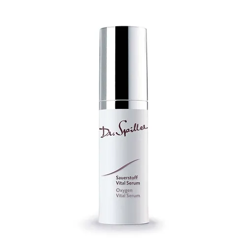 Dr. Spiller Sauerstoff Vital Serum - Tagespflege für eine verbesserte Sauerstoffzufuhr, die die Hautaktivität steigert und das Hautbild glättet. Ideal zur Linderung von Irritationen.