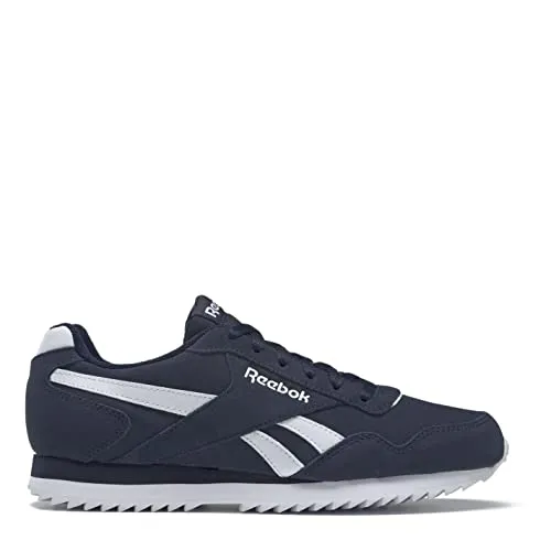 Reebok Herren Glide Ripple Sneaker - Bequem und stylisch für jeden Tag - Herren-Sneaker aus beschichtetem Leder, ideal für Alltag und Freizeit mit flacher Absatzform und angenehmem Tragekomfort.