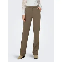 ONLY Damen ONLRAFFY-YO Life MID STR Pant TLR NOOS Hose 15265049, Fossil, XL / 32L - Damen-Hosen in elegantem Design, bequeme Passform mit geradem Bein und super softe Web-Qualität für optimalen Tragekomfort.