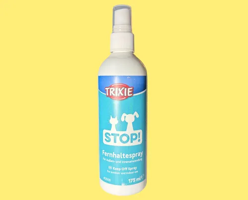 Trixie Fernhaltespray 175 ml - Effektives Fernhaltespray zum Schutz Ihrer Wohnung und Ihres Gartens vor unerwünschten Tieren, transparent und einfach anzuwenden.