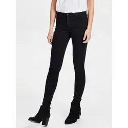 ONLY Onlrain Reg Skinny Jeans für Damen - Black Denim, L/32L - Moderne Skinny Jeans mit mittlerer Leibhöhe für optimalen Tragekomfort. Perfekt kombinierbar und ideal für modebewusste Frauen, die ihren Stil auffrischen möchten. Model: OnlRain Life Reg Skinny Dnm Noos.