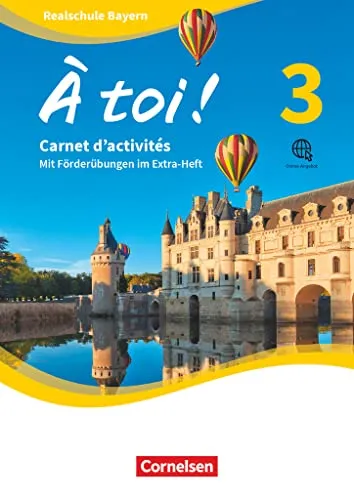 À toi ! - Bayern ab 2019 - Band 3: Carnet d'activités mit Audios online und eingelegtem Förderheft