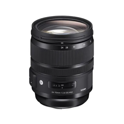 Sigma 24-70mm F2,8 DG OS HSM Art Objektiv für Canon EF - Hochwertiges, staub- und spritzwassergeschütztes Objektiv mit ultraschnellem Autofokus und optischem Stabilisator