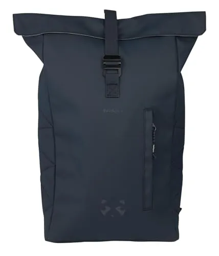 KATTBJØRN Rucksack Rolltop 16 l - Stylischer Rolltop-Rucksack für Freizeit und Urban-Lifestyle, mit wasserabweisendem Material und einem stoßsicheren Laptopfach für 15 Zoll.