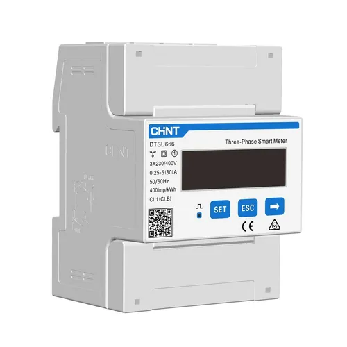 Growatt Smart Meter TPM-C 3-phasig - Solarenergie-Zubehör, 3-phasiges Smart Meter zur Netzeinspeisungsbegrenzung und Eigenverbrauchsüberwachung, ideal für effiziente Solarenergienutzung.