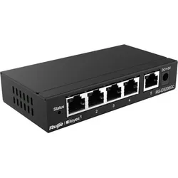 RG-ES205GC Reyee 5-Port Gigabit Smart Managed Switch - Netzwerk-Switches mit 5 Ports, ideal für effizientes Netzwerkmanagement und hohe Datenübertragungsraten.