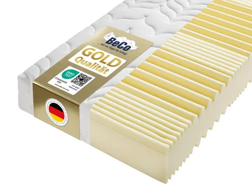 Kaltschaummatratze BECO "Luxus-Matratze für Gewichtige" - Matratzen für Gewichtige, mit 7 ergonomischen Liegezonen und "Cool Plus"-Faser für optimales Schlafklima und hohe Atmungsaktivität. Ideal für Menschen über 100 kg.