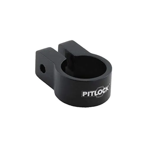 Pitlock Sattelstützenmanschette: Schwarz, 34,9 mm