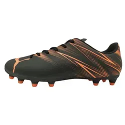 Puma Attacanto FG/AG Fußballschuhe - Weiß/Rot - 6 - Fußballschuhe für vielseitige Spielfelder mit strapazierfähigem Synthetik-Obermaterial und leichter TPU-Außensohle. Ideal für Spieler, die auf festem Natur- und Kunstrasen agieren.