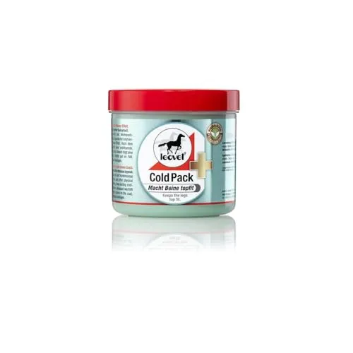 Leovet Cold Pack Apothekers Pferdesalbe 1000 ml - Einreibemittel für Pferde, kühlende Wirkung zur Linderung von Muskel- und Gelenkschmerzen, ideal für aktive Pferde.