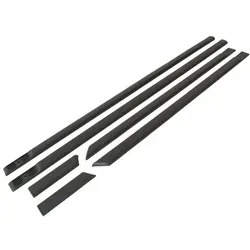 Opel Astra I F 91-02 Seitenleisten Set links + rechts, 6-teilig - Hochwertige Seitenleisten für Opel Astra I F, sorgen für optimalen Schutz und verleihen dem Fahrzeug einen sportlichen Look. Ideal für die Türverkleidung.