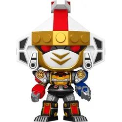 FUNKO POP! Movies Power Rangers Ninja Megazord (Metallic) 1783 - Actionfigur von Funko POP! im Metallic-Look, ca. 15cm groß und ein Muss für Power Rangers-Fans. Ideal zum Sammeln und Ausstellen!