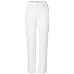 MAC Melanie White Denim 5040-90-0380L D010 W32 L28 - Hochwertige Jeanshose aus robustem 10 oz Denim, perfekte Passform für jeden Anlass. Regular/Straight Fit sorgt für zeitlose Eleganz und komfortablen Sitz.