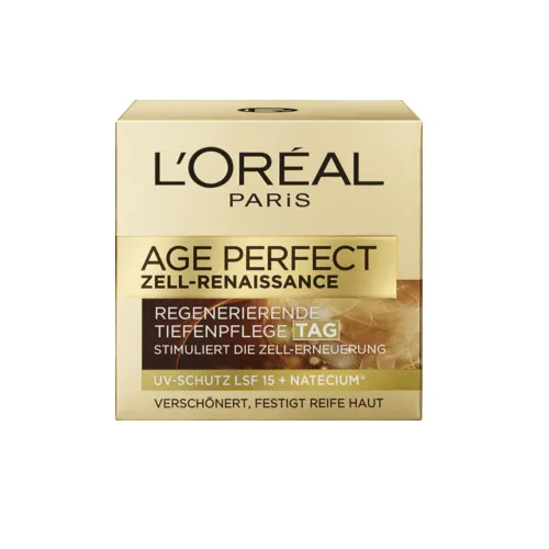 LOREAL  L´OREAL  AGE PERFECT ZELL RENAISSANCE GOLD  Tag  CREME LSF 15 + Natecium