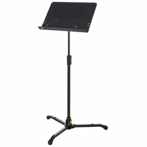 HERCULES HCBS-301B Notenpult - Das HERCULES HCBS-301B Notenpult überzeugt mit patentiertem „Quik-N-EZ“-Griff für einfache Höheneinstellung und praktischen Funktionen für Musiker.