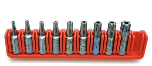 PB SWISS TOOLS  C6-400B Precision Bits Bit Set TORX ® 9-tlg. mit Bohrung - NEU