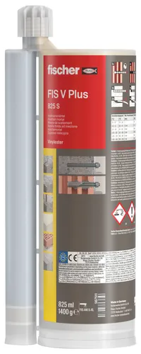 Hochleistungsmörtel FIS V Plus 825 S - Sonstige Elektroinstallationsartikel, styrolfreier Vinylester-Hybridmörtel für hohe Anforderungen und schnelle Aushärtung, ideal für Beton und Mauerwerk.