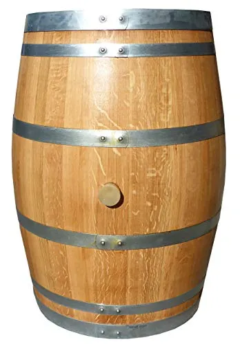 Temesso Stehtisch aus 225L GESCHLIFFENEM Weinfass - Einzigartiger Stehtisch aus einem 225L Weinfass, handgefertigt aus massivem Eichenholz. Ideal für Garten und Terrasse – robust, nachhaltig und mit Charakter!