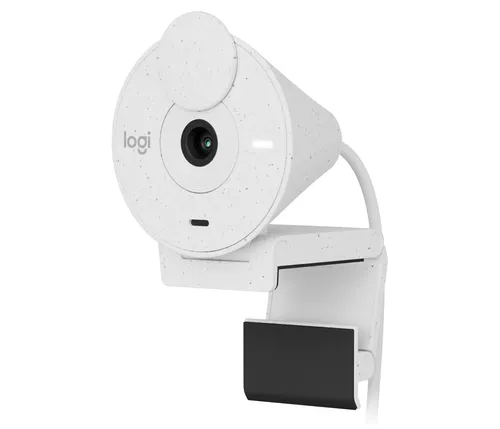 Logitech Brio 300 - Full HD-Webcam mit Sichtschutz, optimale Bildqualität und automatischer Lichtkorrektur für klare Videokonferenzen