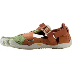 Vibram Herren Breezandal Schuhe Größe 42 - grün - Wanderschuhe: Luftige Barfußsandale mit durchdachter Konstruktion und griffiger Sohle für optimalen Halt auf jedem Terrain.