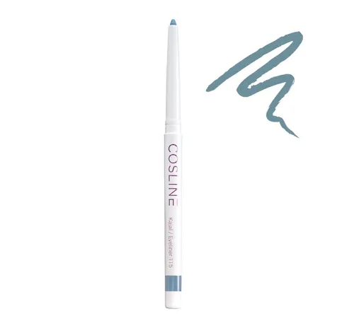 Cosline Cosmetics Kajal wasserfest, langanhaltend, cremig, 25 Farben, intensive Pigmentierung