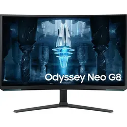 Samsung Odyssey Neo G8 G85NB - LS32BG850NUXEN - 32 Zoll 4K Gaming Monitor mit VA-Panel für beeindruckende Farben und Kontraste, ideal für Gamer und Multimedia-Enthusiasten.