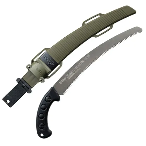 Silky Handsäge Zübat Ultimate Professional 330mm - Professionelle Baumpflegesäge für präzise Schnitte, mit neuer Gokai-Me-Verzahnung für maximale Schneidkraft und langlebiger Nickelbeschichtung.
