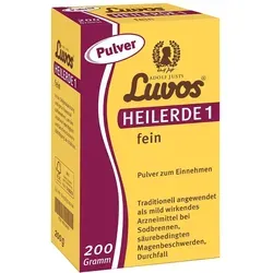 Luvos Heilerde 1 fein - Arzneimittel zur schnellen Linderung von Sodbrennen und Magenbeschwerden, unterstützt die natürliche Darmflora und bindet Krankheitserreger.