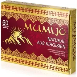 Mumijo Natural Shilajit, 60 Tabletten - Nahrungsergänzungsmittel mit 200mg Mumijo pro Tablette, unterstützt die Vitalität und ist reich an Mineralien für Ihr Wohlbefinden.