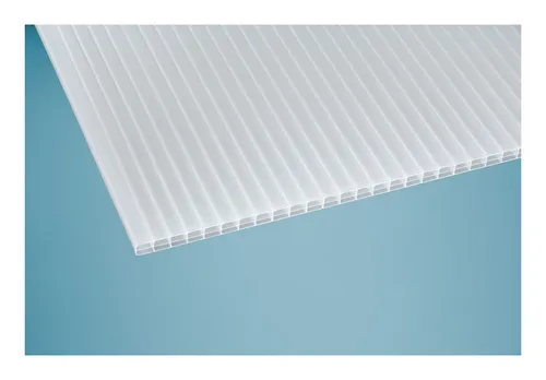 Premium Polycarbonat Hohlkammerplatte 1200 x 4000 x 16 mm - Opal-Weiß - Hochwertige Polycarbonatplatte für optimale Lichtdurchlässigkeit und hohe Stabilität, ideal für Gewächshäuser und Überdachungen.