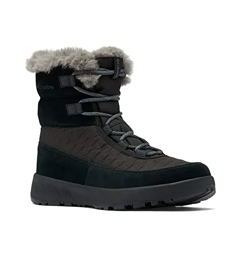 Columbia Slopeside Peak Luxe Damen Schneestiefel - Wasserdicht & Komfortabel - Wanderschuhe mit Omni-Grip Traktionsgummi und Omni-Heat Infinity Futter für warme, trockene Füße bei winterlichen Abenteuern.