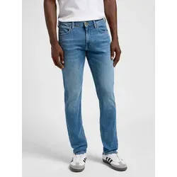 Lee Herren-Jeans Luke, Slim Fit, Tapered Leg - Moderne Slim Fit Jeans für Herren mit tapered Leg, aus strapazierfähiger Baumwolle, ideal für den Alltag. Bequeme Passform und vielseitig kombinierbar, mit 5 Taschen und klassischen Details.