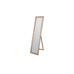 Standspiegel  Muscoline , holzfarben , Glas,Aluminium,Holzwerkstoff , Maße (cm): B: 40 H: 160 T: 3.0