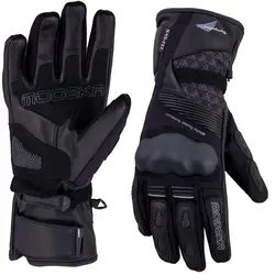 Modeka Panamericana Motorradhandschuhe schwarz - Größe 11 - Motorradhandschuhe aus hochwertigem Leder, ideal für den Motorradsport. Mit AEROREADY-Technologie für optimalen Komfort und Atmungsaktivität.