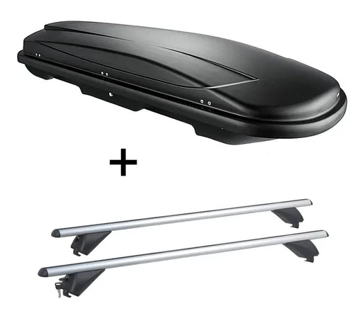 VDP Dachbox für Mercedes Classe C SW IV (5Türer) ab 2015, 400L abschließbar - Gepäckträger mit 400L Volumen, abschließbar und ideal für den Mercedes Classe C SW IV (5Türer) ab 2015. Inklusive hochwertigem Alu-Dachträger für sichere Befestigung und einfache Montage.