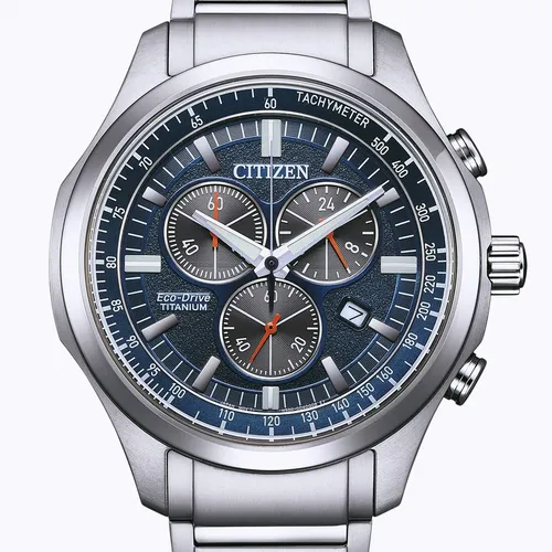 CITIZEN Herren Analog Quarz Uhr AT2530-85L - Armbanduhren für Herren mit Super Titanium Gehäuse, Saphirglas und beeindruckender Gangreserve von 150 Tagen dank Eco-Drive Technologie.
