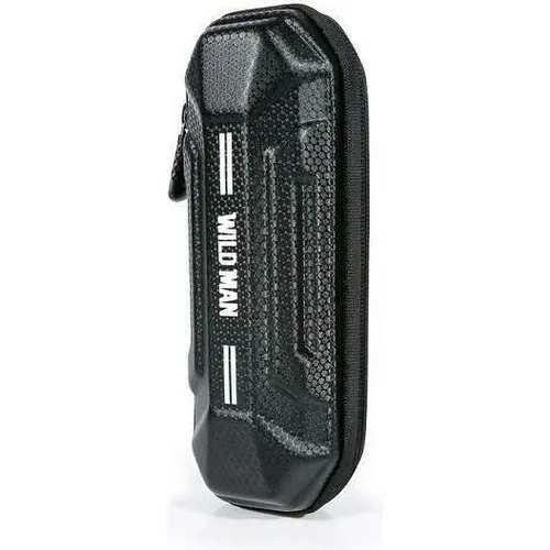 Wildman Bicycle accessory traveling bag plug into place bottle cage 0,8L XT11 black (0.80 l, Rahmentasche) (59967648)