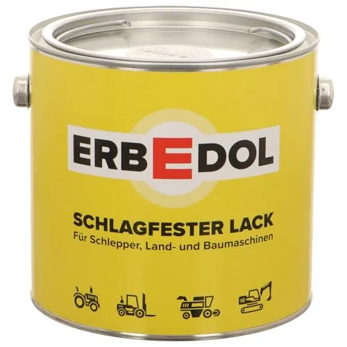 Erbedol Karminrot RAL 3002 Büchner Kunstharzlack 2,5l 0225 8861