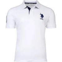 U.S. Polo Assn Kory Poloshirt - Sportliches Poloshirt aus hochwertigem Pique-Material, ideal für Freizeit und Sport. Mit typischer Nummer-3-Applikation und stilvoller Logo-Stickerei.