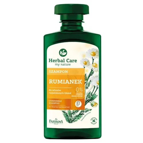 Herbal Care Rumianek szampon do włosów rozjaśnianych i blond 330ml 5900117095225