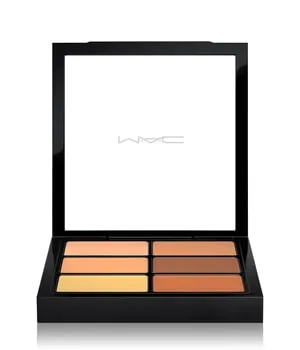 MAC Studio Fix Conceal And Correct Palette - Concealer Palette mit 4 Concealern und 2 Corrector Nuancen, angereichert mit Antioxidantien, ideal für alle Hauttypen und individuell anpassbar.