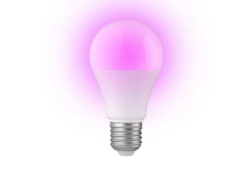 Alecto SMARTBULB10 Smarte Lampe, 10W, E27, Wifi LED Lampe mit steuerung per App & Sprachbefehl