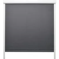 Sol Royal Kassettenrollo SolReflect K24 80x175 cm Anthrazit - Seitenzugrollo mit seitlichen Führungsschienen für effektive Verdunkelung und Wärmeisolierung, Montage ohne Bohren möglich.