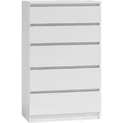 CDF Kommode Malwa M5 | Weiße Aufbewahrungslösung für jeden Raum - Stylische Kommode Malwa M5 in Weiß, ideal für Wohnzimmer, Schlafzimmer oder Kinderzimmer. Bietet großzügigen Stauraum und besticht durch modernes Design und hohe Qualität.