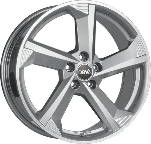 DBV Torino III 7.5Jx17 Alufelge - Felgen für Autos, anthrazit glänzend und besonders leicht mit einer maximalen Traglast von 630 kg – ideal für sportliche Fahrten.
