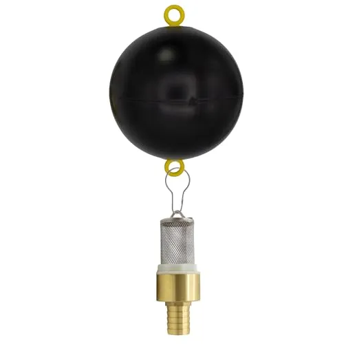 VARIOSAN Schwimmende Entnahme Set 12494, 1", Schwimmerkugel, Saugkorb, Rückschlagventil, Schlauchtülle