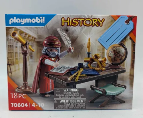 Playmobil 70604 History Geschenkset Sternengucker Astronom Globus Himmel NEU