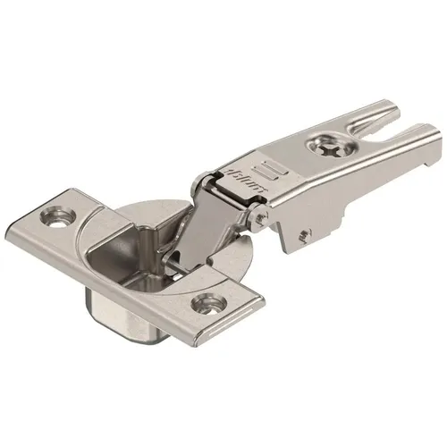 BLUM MODUL Kühlschrankscharnier für Schlepptüren 95° - Hochwertiges Kühlschrankscharnier mit flacher Bauhöhe von 19 mm. Ideal für Schlepptüren, bietet 3-dimensionale Verstellung und eine praktische Schließautomatik. Optimal für zuverlässige und langlebige Türmechanik.