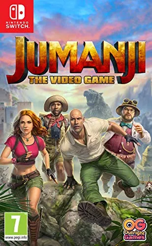 Jumanji the Video Game NS - Abenteuerliches Multiplayer-Spiel für die Nintendo Switch, das Teamarbeit und Strategie fördert, um das Spiel zu gewinnen.