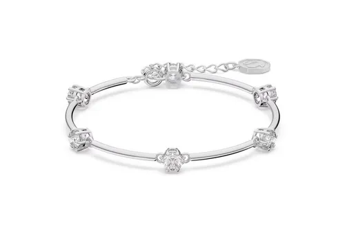 Swarovski Armreif 5641680 - Eleganter Armreif in Weiß, aus hochwertigem Material für einen strahlenden Look bei jedem Anlass.
